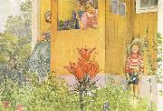 Carl Larsson, Dressing Up